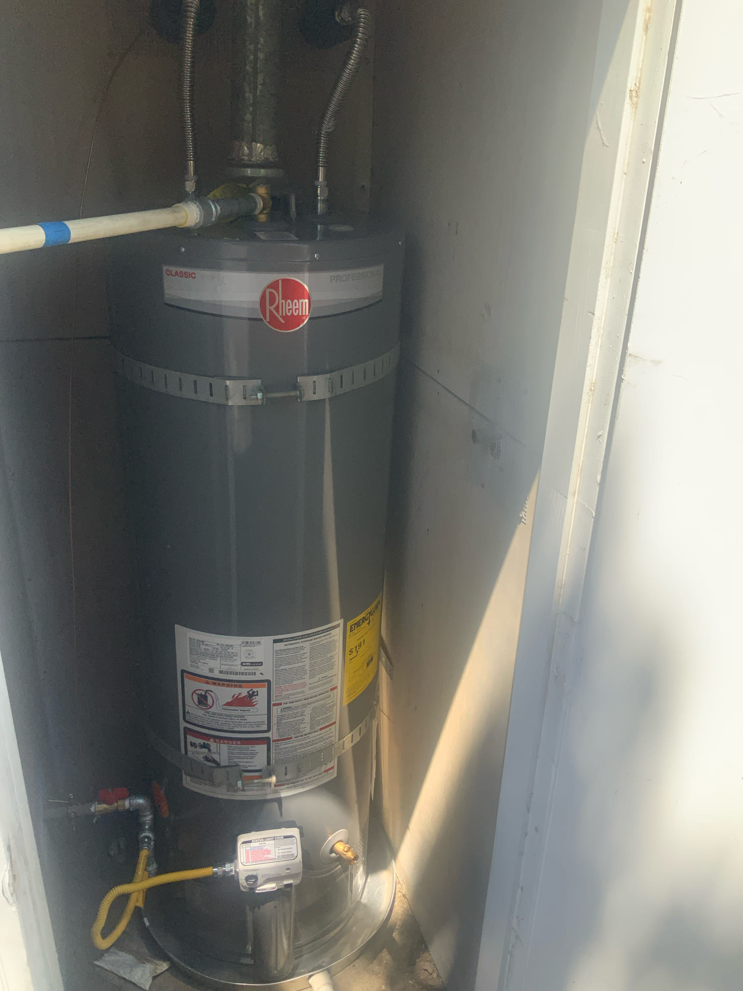 Beautiful Water heater install in Modesto, CA